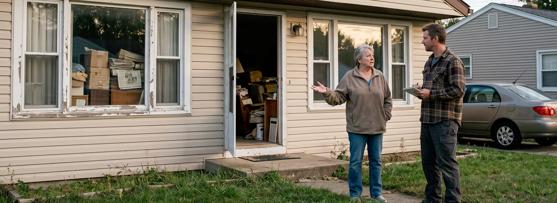 Sell Hoarder House Flint, MI