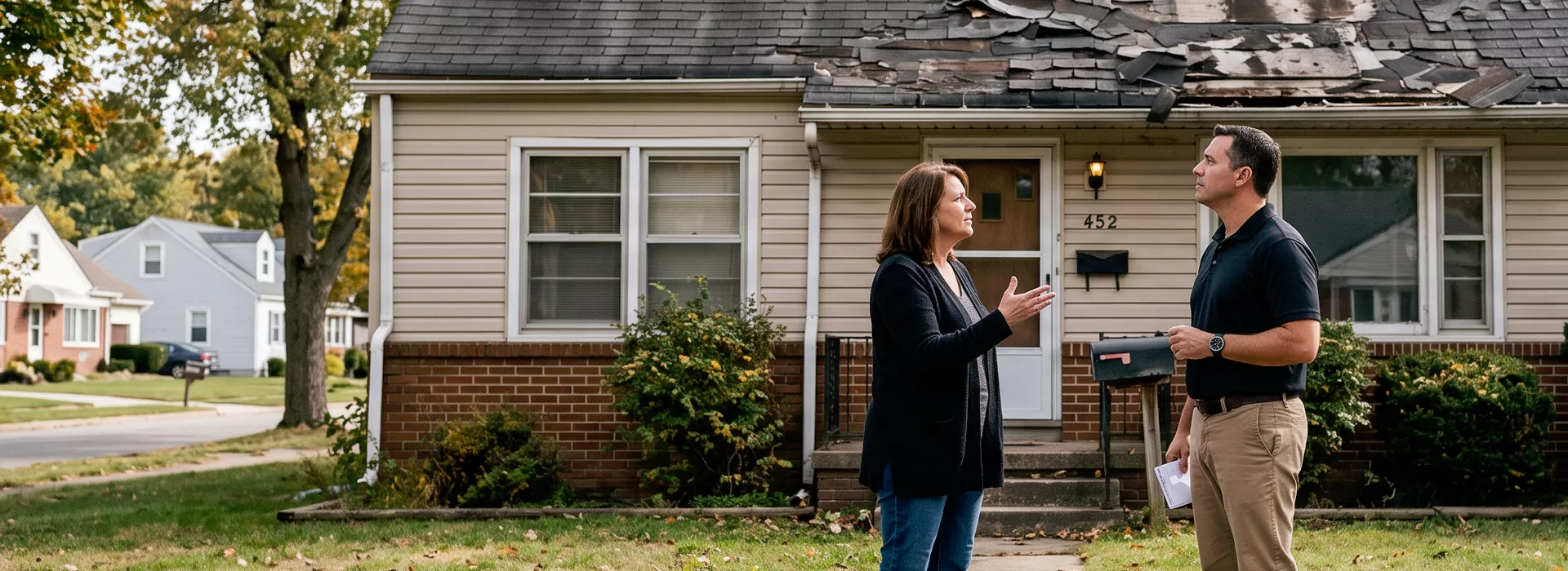 Sell House with Roof Damage Flint, MI