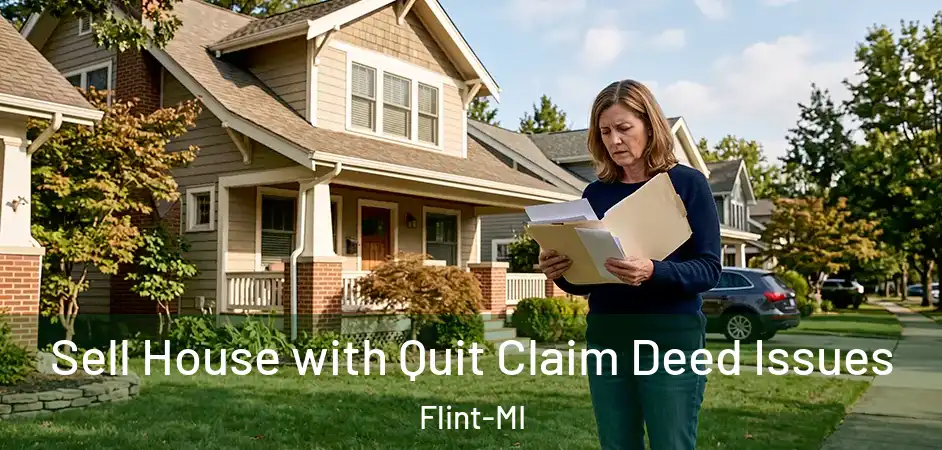 Sell House with Quit Claim Deed Issues Flint-MI