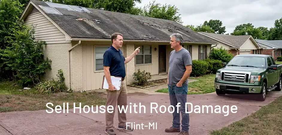 Sell House with Roof Damage Flint-MI