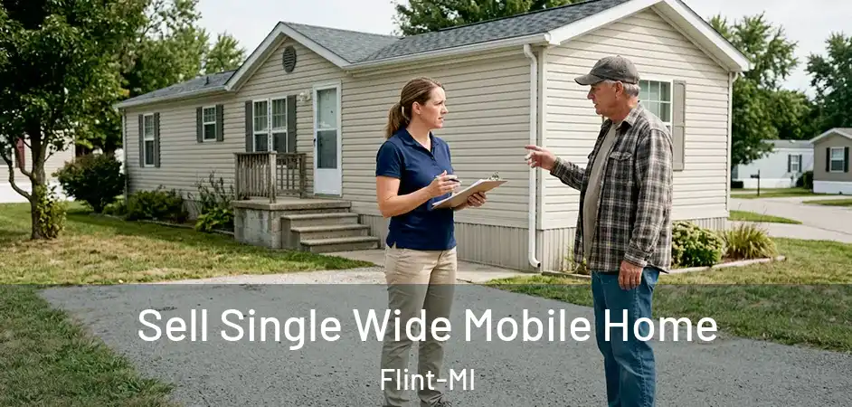 Sell Single Wide Mobile Home Flint-MI